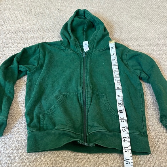 Green full zip hoodie that says later hater. Kids 100% cotton - Picture 2 of 5